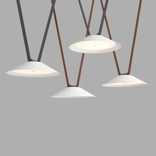 BELTY FLOW triangular track light (white, 4000K) - Lighting by Luminance