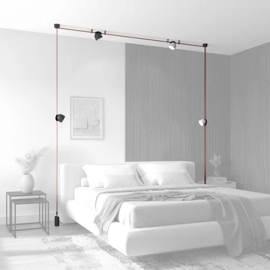 BELTY SPOT track light with a matte diffuser (white, 4000K) - Lighting by Luminance