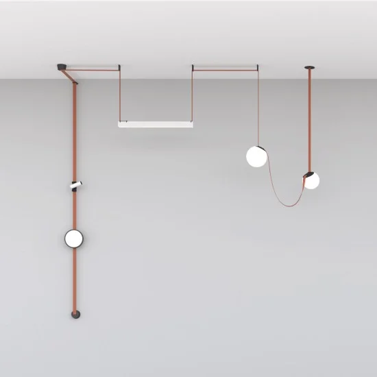 BELTY ORB spherical track light (18cm, 4000K) - Lighting by Luminance