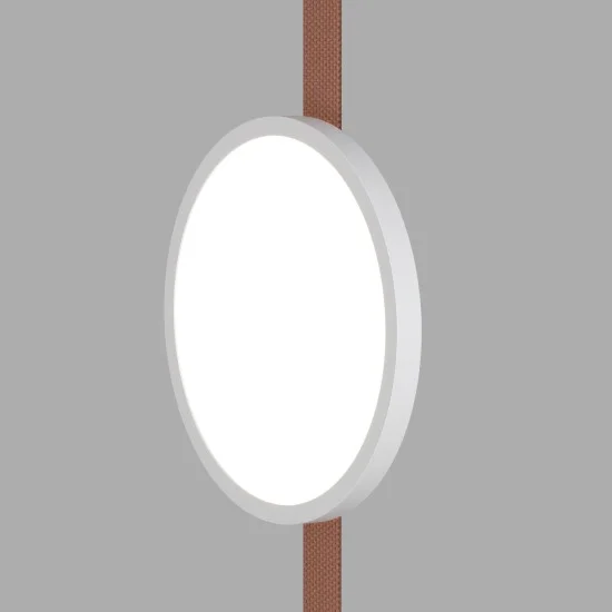 BELTY FLOW disc-shaped track light (white, 4000K) - Lighting by Luminance