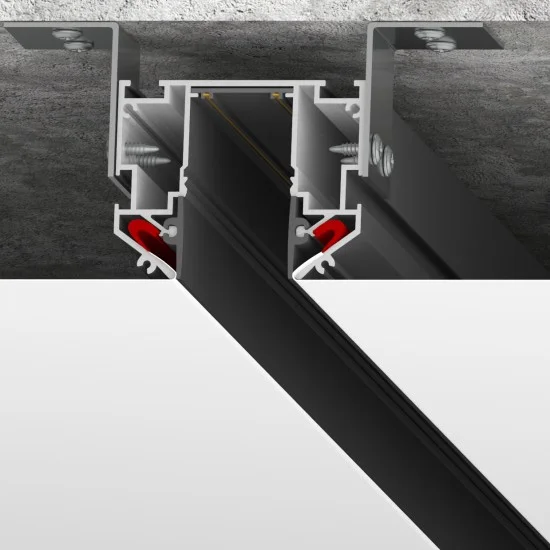Stretch ceiling recessed track SMART (2m) - Lighting by Luminance