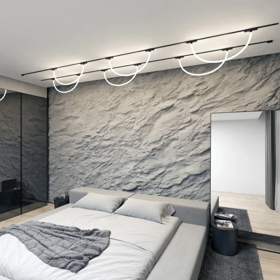 AIR RAY flexible track light (3000К) - Lighting by Luminance
