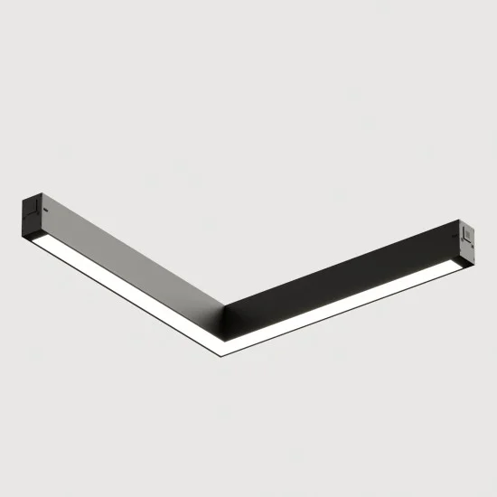 Corner SMART LINEAR track light - Lighting by Luminance