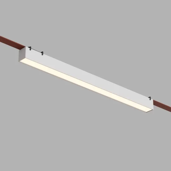 BELTY LINEAR track light (white, 64.2cm, 3000K) - Lighting by Luminance