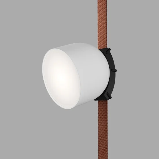 BELTY SPOT track light with a matte diffuser (white, 4000K) - Lighting by Luminance