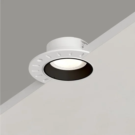 SPOT VIBI recessed round light (black) - Lighting by Luminance