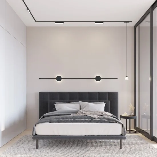AIR LINEAR magnetic track light (3000К) - Lighting by Luminance