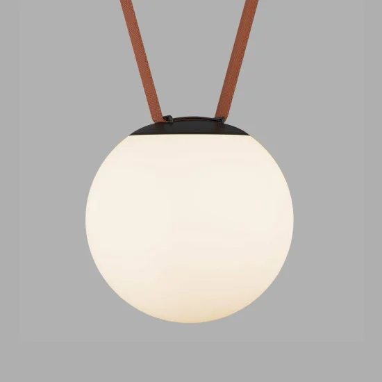 BELTY ORB spherical track light (18cm, 3000K) - Lighting by Luminance