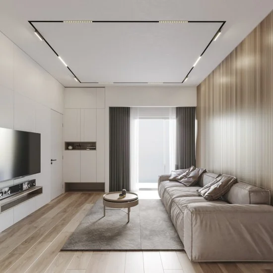 Stretch ceiling recessed track SMART (2m) - Lighting by Luminance