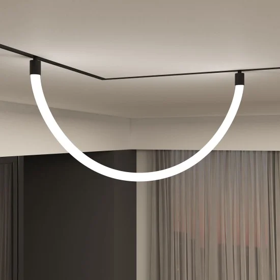 Flexible SMART RAY track light - Lighting by Luminance