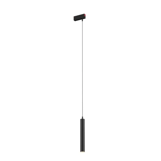 Suspended SMART SPOT track light (black) - Lighting by Luminance