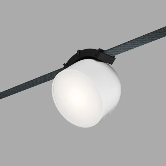 BELTY SPOT track light with a matte diffuser (white, 4000K) - Lighting by Luminance