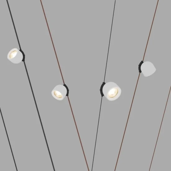 BELTY SPOT directional track light (white, 3000K) - Lighting by Luminance