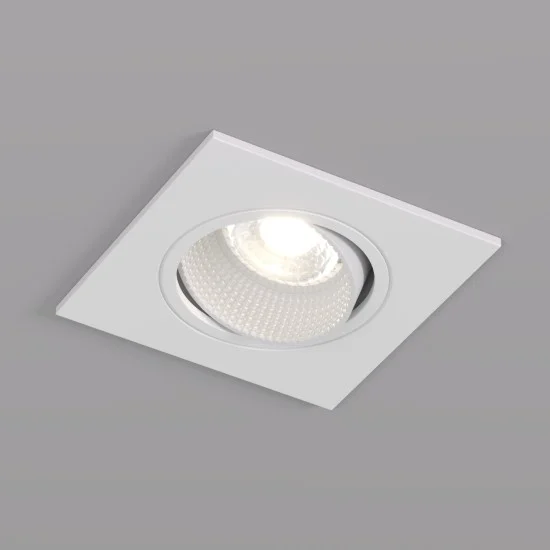 SPOT RODVIG recessed square light (white) - Lighting by Luminance