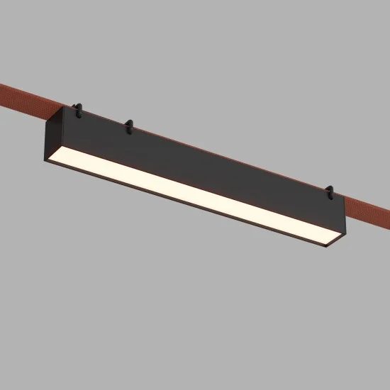 BELTY LINEAR track light (black, 32.3cm, 3000K) - Lighting by Luminance