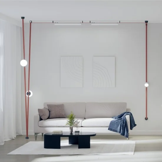 BELTY ORB spherical track light (18cm, 4000K) - Lighting by Luminance