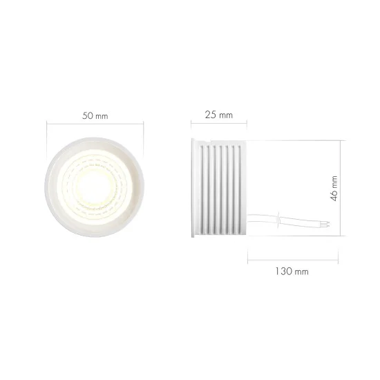 DENKIRS dimmerdatav LED-moodul (3000K) - Valgustus Luminance'ilt