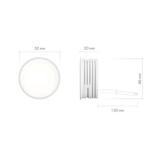 Матовый недиммируемый LED-модуль (4000K) - Освещение от Luminance