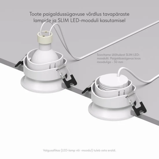 SPOT DEEP SPOT PORT veekindel süvistatav kohtvalgusti (valge) - Valgustus Luminance'ilt