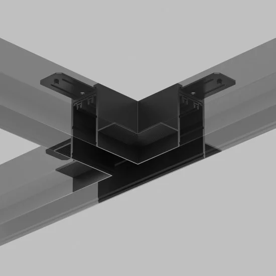 T-Connector for Recessed Mounting in Plasterboard, SMART - Lighting by Luminance