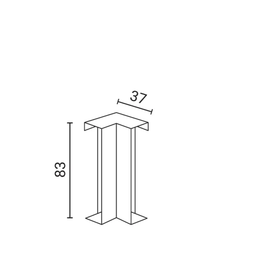 Nurk detailile 15115-15117 - must - Valgustus Luminance'ilt