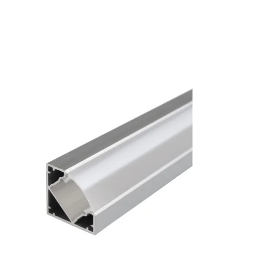 Alumiiniumprofiil LED-ribale hõbedane korpus/valge reflektor L=2m - Valgustus Luminance'ilt