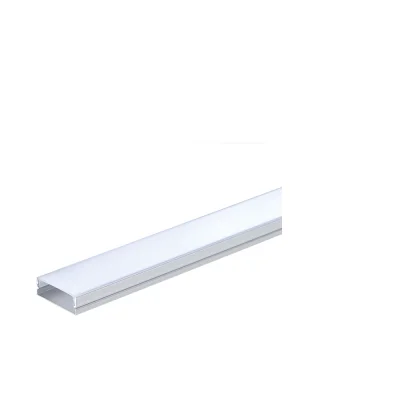 Алюминиевый профиль для LED-ленты SILVER корпус/белый рассеиватель L=2m 30x10mm - Освещение от Luminance