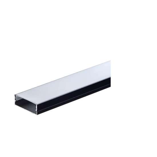 Alumiiniumprofiil LED-ribale must korpus/valge kate L=2m 30x10mm - Valgustus Luminance'ilt