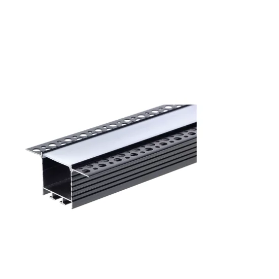 Alumiiniumprofiil LED-ribale must korpus/valge kate L=2m 71.5x35mm - Valgustus Luminance'ilt