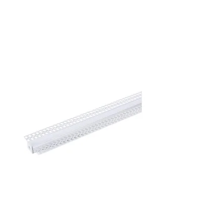 Alumiiniumprofiil LED-ribale hall korpus/valge kate L=2m 56x15x15mm - Valgustus Luminance'ilt