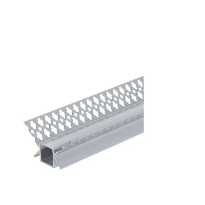 Alumiiniumprofiil LED-ribale hall korpus/valge kate L=2m 48x28mm - Valgustus Luminance'ilt