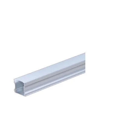 Alumiiniumprofiil LED-ribale hall korpus/valge kate L=2m 17.2x14.4x12mm - Valgustus Luminance'ilt