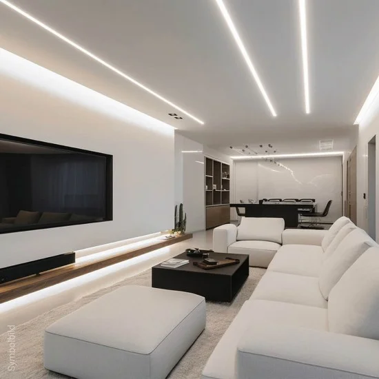 LED-riba 2835 196L/M 24V 12MM 20W/M 2100LM/M 6000K IP20 - Valgustus Luminance'ilt