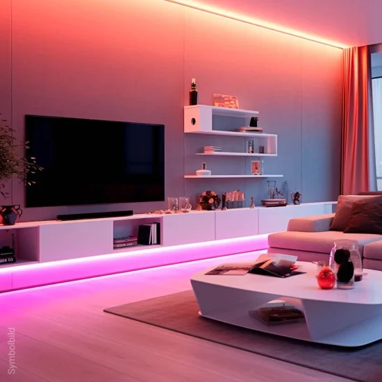 LED-riba RGB+WH+WW 60L/M 24V 12MM 9.5W/M 1600LM/M IP20 - Valgustus Luminance'ilt