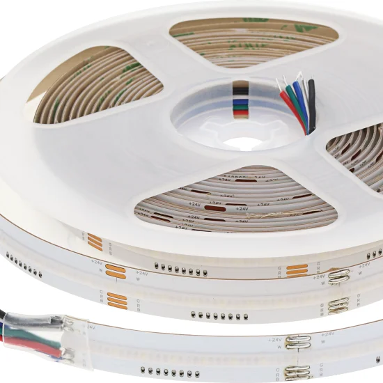 LED-riba RGB+6000K 24V 12W/M 640LED/M 5M/rull - Valgustus Luminance'ilt