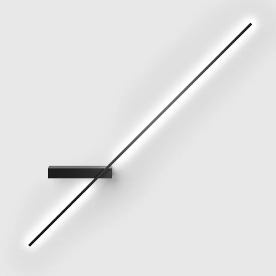 Pinnapealne seinavalgusti ARROW L, must - Valgustus Luminance'ilt