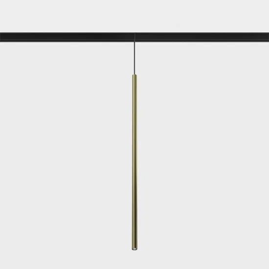 Ripplamp IN_LINE TUB XS P, Messing - Must, 3000K - Valgustus Luminance'ilt
