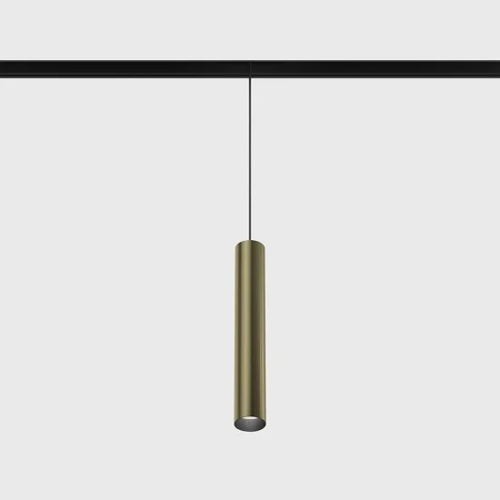Ripplamp IN_LINE TUB S P 200, Messing - Must, 4000K - Valgustus Luminance'ilt
