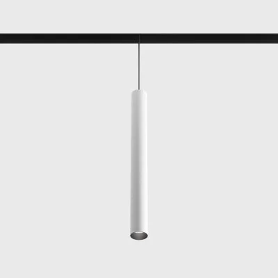 Suspended luminaire IN_LINE TUB S P 300, White - Black, 3000K - Lighting by Luminance