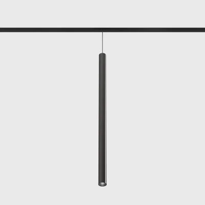 Suspended luminaire IN_LINE TUB S P 600, Midnight - Black, 3000K - Lighting by Luminance