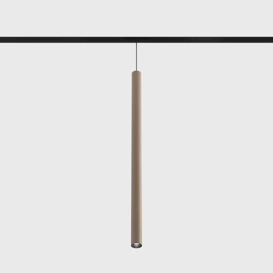 Ripplamp IN_LINE TUB S P 600, Sahara beež - Must, 3000K - Valgustus Luminance'ilt