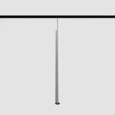 Suspended luminaire IN_LINE TUB S P 600, White - Black, 3000K - Lighting by Luminance