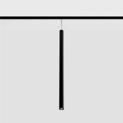 Suspended luminaire IN_LINE TUB S P 600, Black, 4000K - Lighting by Luminance