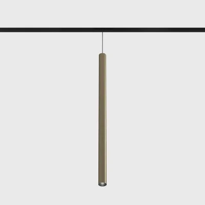 Suspended luminaire IN_LINE TUB S P 600, Bronze - Black, 4000K - Lighting by Luminance