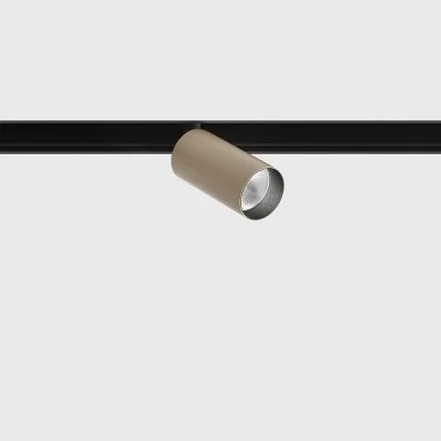 Spotlight IN_LINE TUB S A 60, Sahara beige - Black, 3000K - Lighting by Luminance