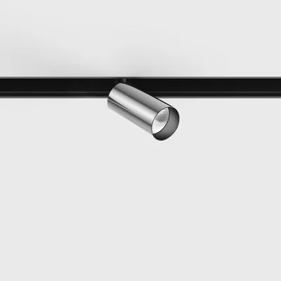 Spotlight IN_LINE TUB S A 60, Chrome - Black, 4000K - Lighting by Luminance
