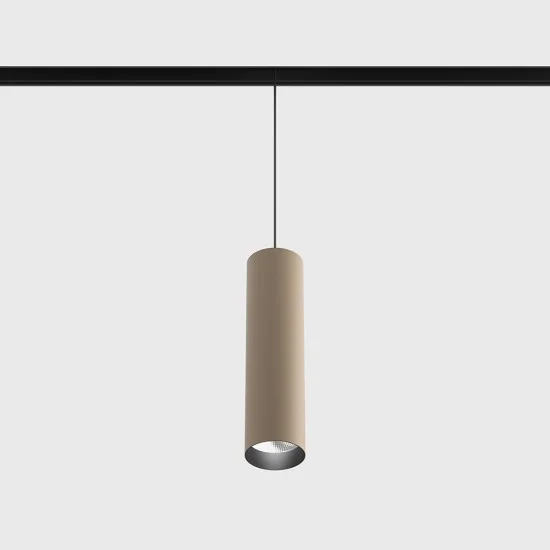 Ripplamp IN_LINE TUB M P 200, Sahara beež - Must, 3000K - Valgustus Luminance'ilt