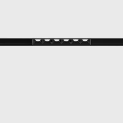 IN_LINE COMFORT 137 joonvalgusti, Must, 3000K - Valgustus Luminance'ilt
