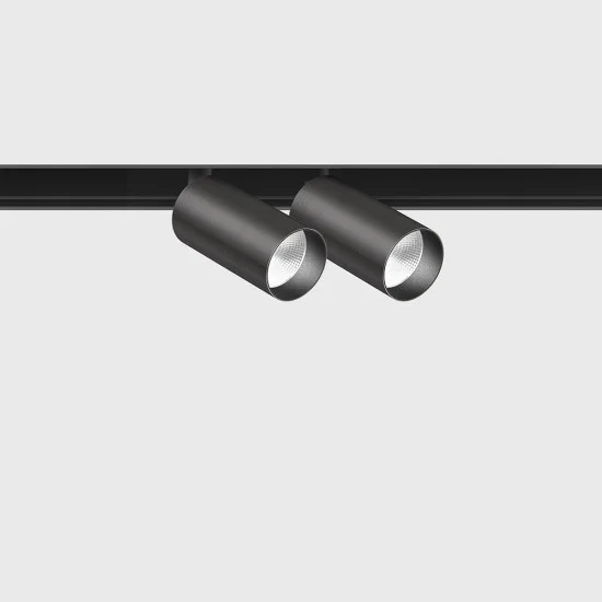 Kohtvalgusti IN_LINE TUB S A 60 X2, Südaöö - Must, 2700K - Valgustus Luminance'ilt