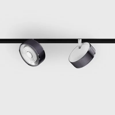 IN_LINE SOL MINI spot light, Diamond black - White, 3000K, DALI - Lighting by Luminance